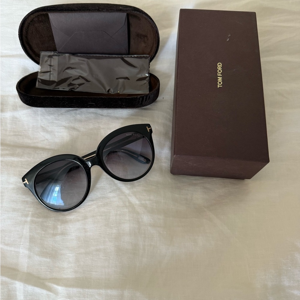 Tom Ford Black Sunglasses with Case